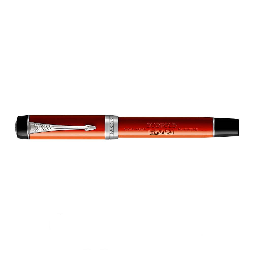 Parker Duofold Big Red CT Centennial Fountain pen | Appelboom.com
